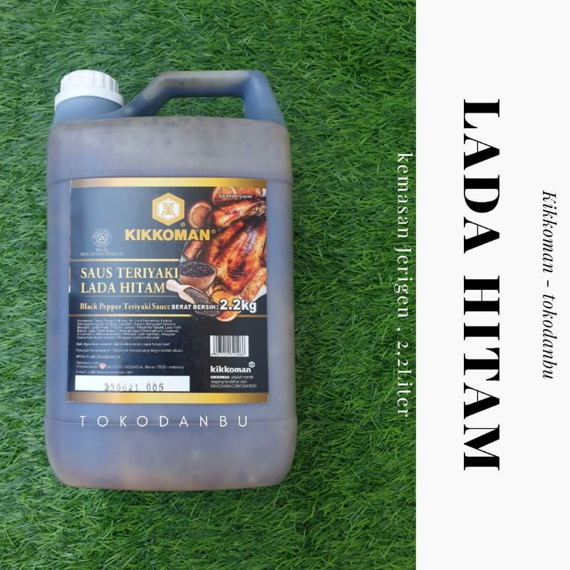 

Kikkoman Saus Lada Hitam Jerigen 2.2kg