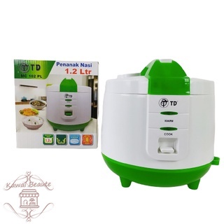 TD Rice Cooker 1,2 Liter MAGIC COM / Okayama Penanak Nasi 3 in 1 Food Grade OK 105 uk Kecil