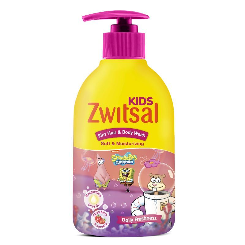 Zwitsal Kids 2in1 H&amp;M Soft &amp; Most 280 ml / Shampo &amp; Sabun Mandi / Shampo &amp; Sabun Mandi Zwitsal