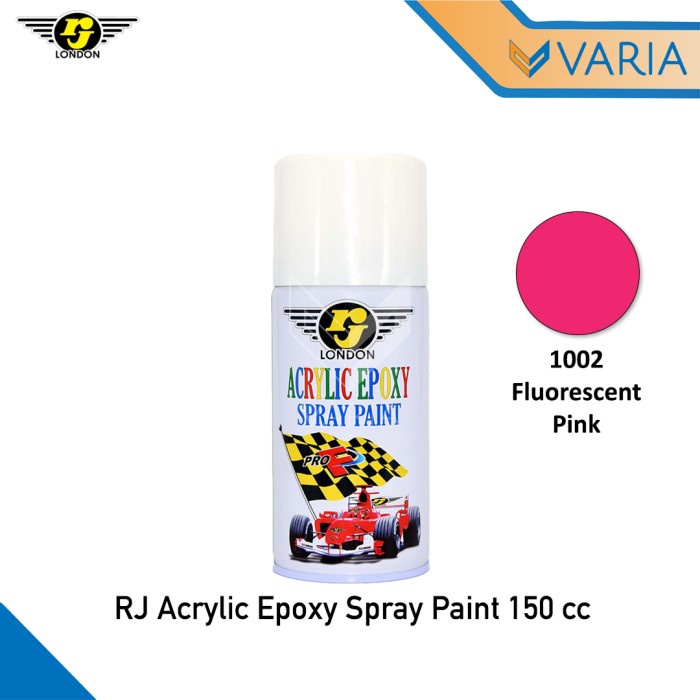 Cat RJ London Acrylic Epoxy Spray Paint 150 cc Fluorescent Pink 1002
