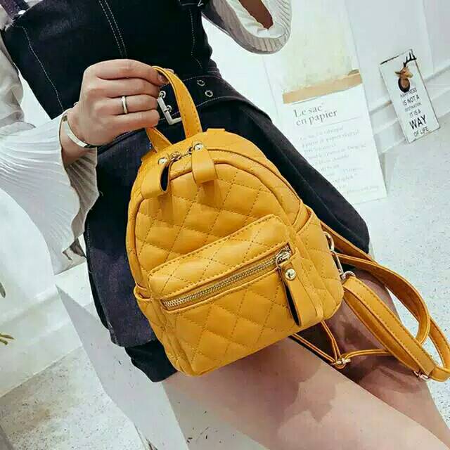 TAS IMPORT CANTIK DAN MURAH-TAS MINI RANSEL WANITA CANTIK