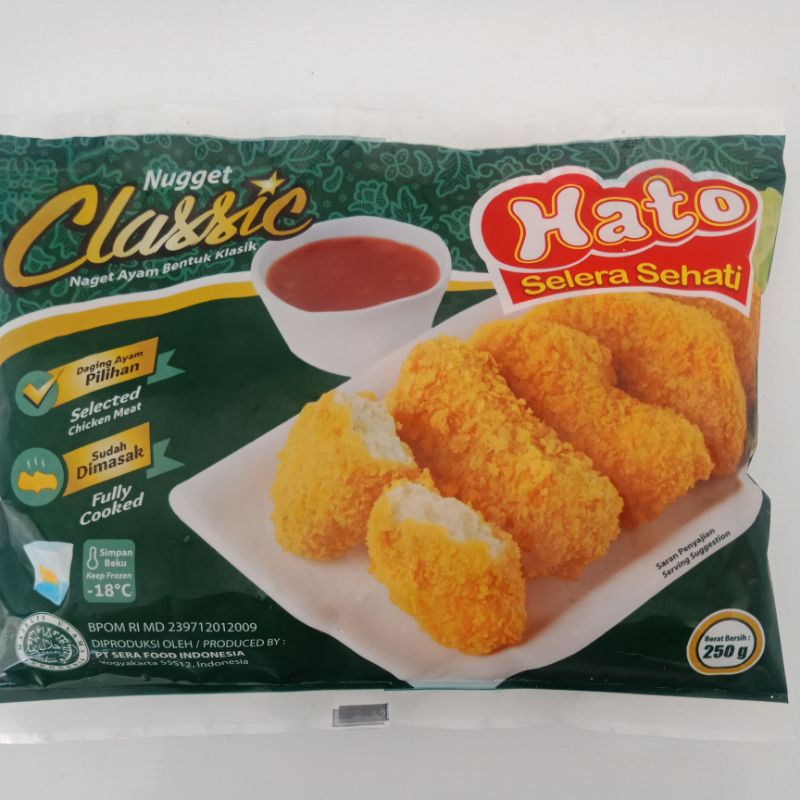 

Hato nugget Classic 250 gr