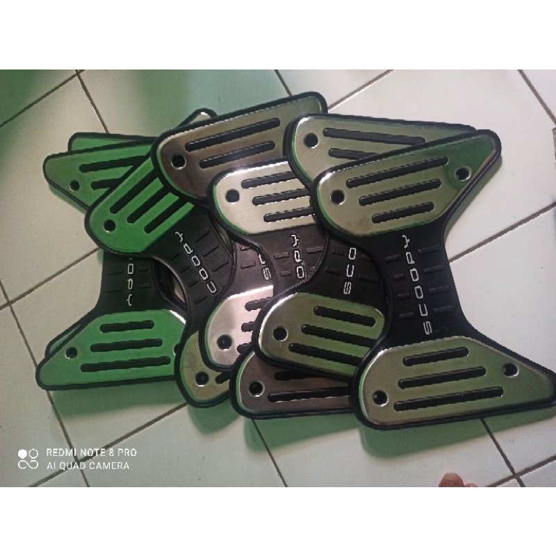 bordes karpet pijakan kaki NEW SCOOPY prestige 21-22 original honda  COD