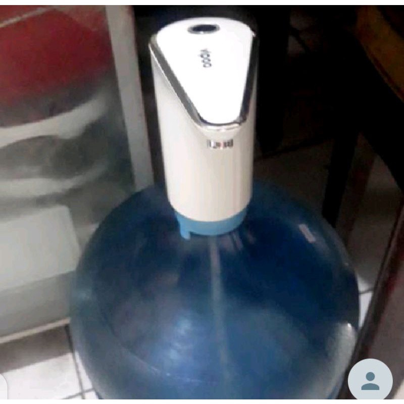 Exclusive Pompa Air Galon Elektrik Dispenser Rechargeable Elegan