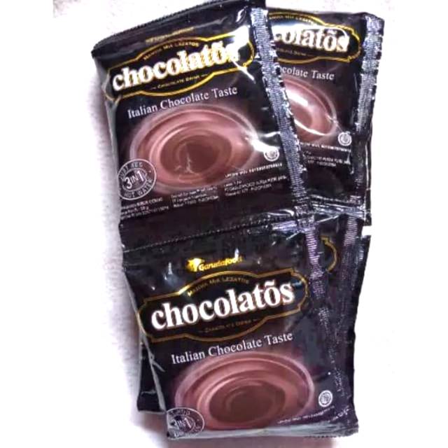 

Minuman coklat italian / Chocolatos drink 28 gr per sachet per pcs / minuman chocolatos/ coklat bubuk
