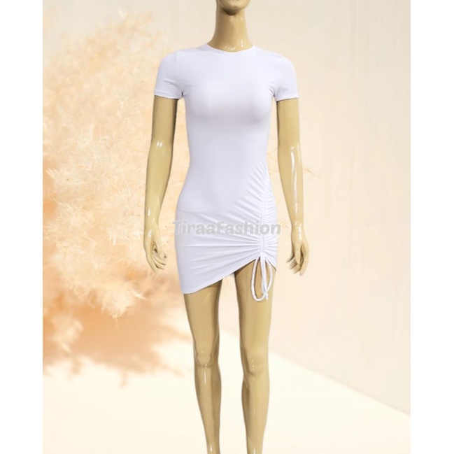 DRESS SERUT VIRAL BODYCON STRETCH TERMURAH