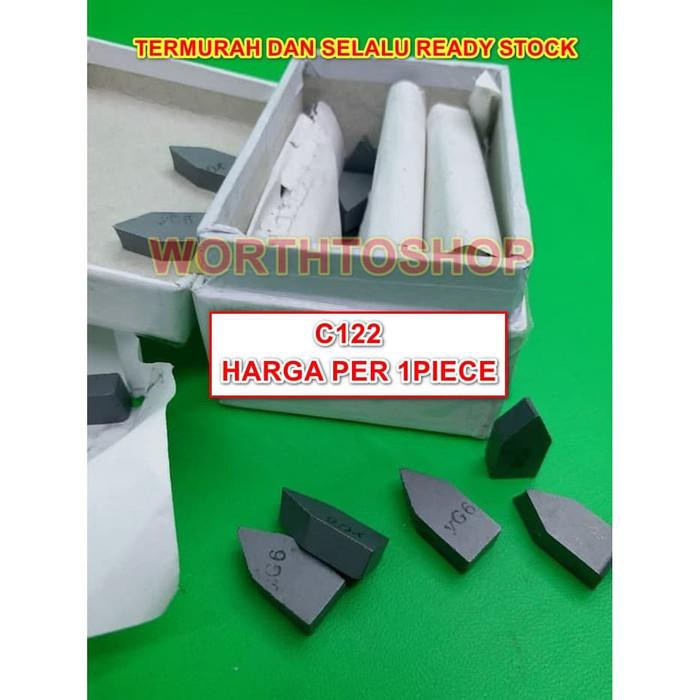 Mata Widia C122 Betel Widia Tengah Mata Widia Pisau Bubut Netral su