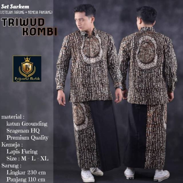 Set sarkem triwud kombi by prijanto batik