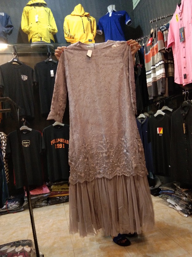 Kebaya Gamis Defana Jannah/gamis Tutu Terlaris/gamis Tutu Termurah