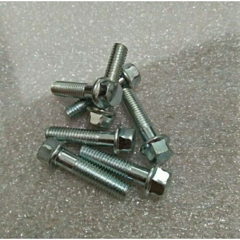 baut cvt beat kunci 8 panjang 2,5 cm flange bolt honda beat fleng bolt bukan probolt