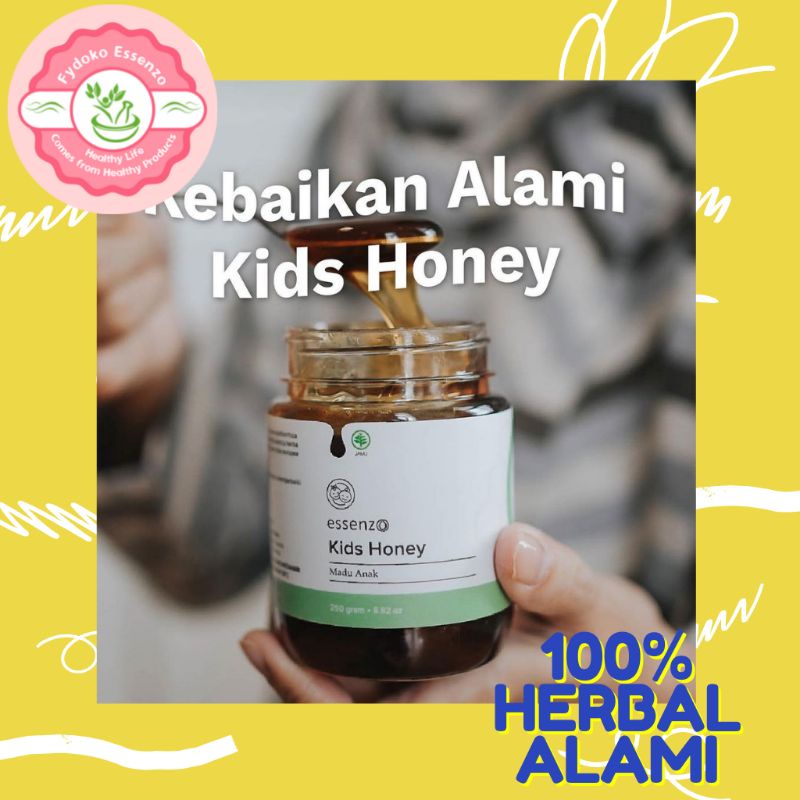 

Essenzo Kids Honey Penambah Zat Gizi Anak Memelihara Kesehatan Tubuh Meningkatkan Nafsu Makan Anak