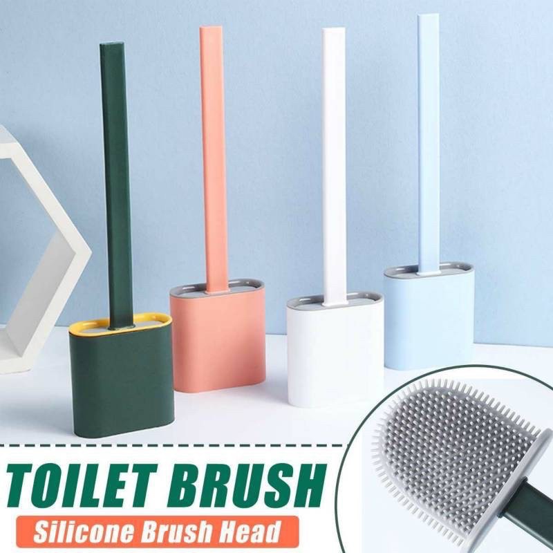 Sikat Toilet Silikon Brush Silicone Sikat Pembersih WC