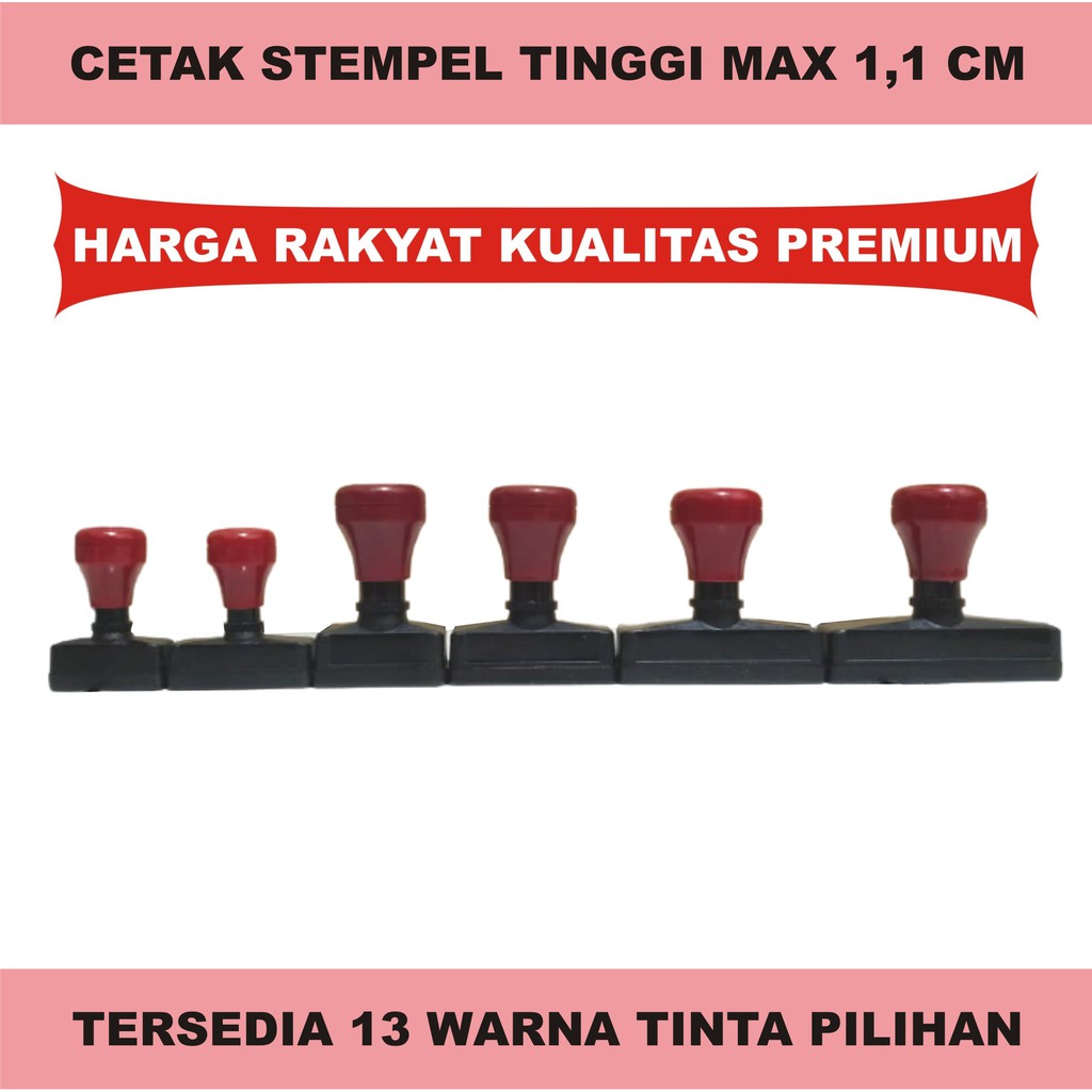 

Cetak Stempel Flash Nama Brosur Persegi Tinggi Max 11 mm