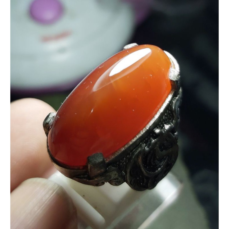 Pandan Nanas Merah - Cincin Batu Akik