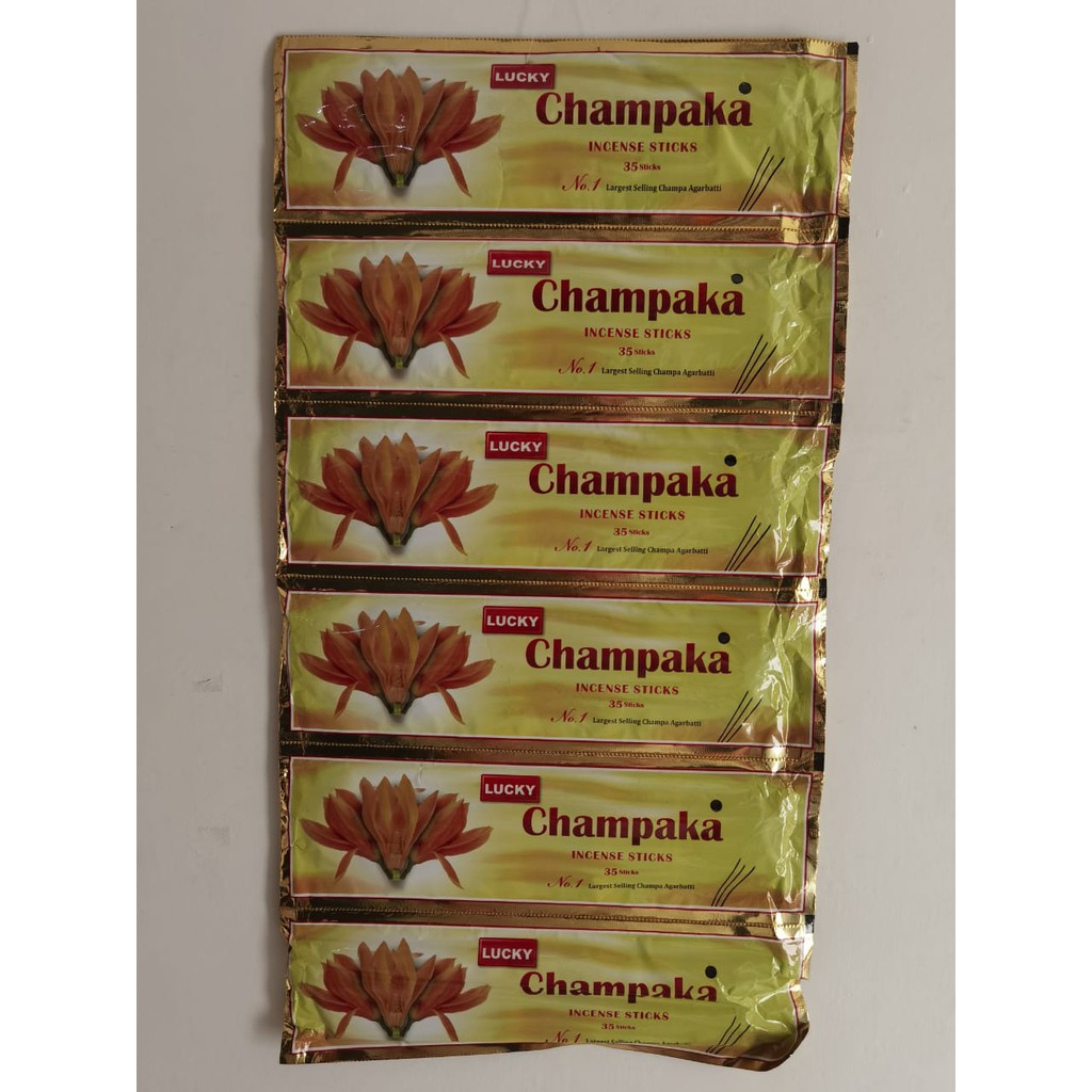 Dupa Hio Champaka Renteng By Lucky India isi 35 batang