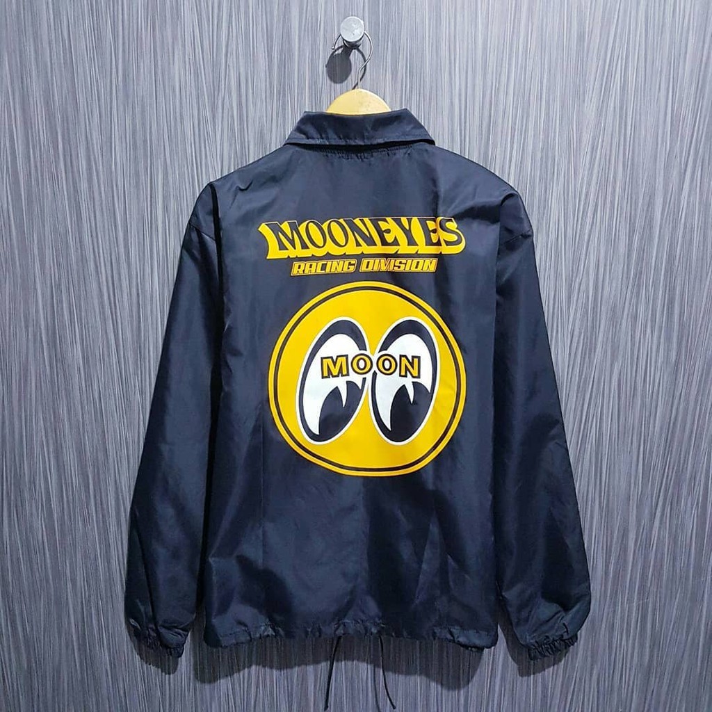 JAKET HOODIE SWEATER MOONEYES HITAM KUALITAS PREMIUM | Shopee Indonesia