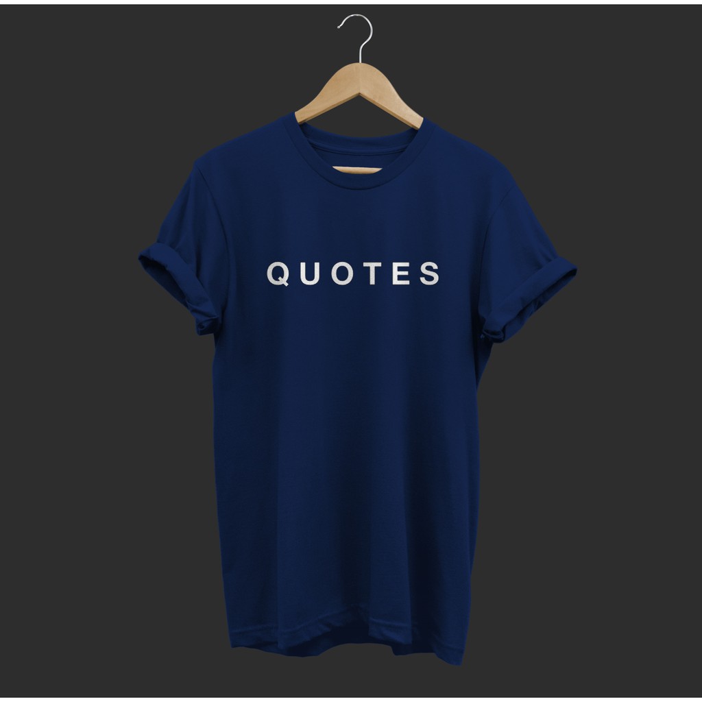 Kaos BIG Size &quot;QUOTES&quot; JUMBO Casual M-L-XL-2XL-3XL-4XL-5XL