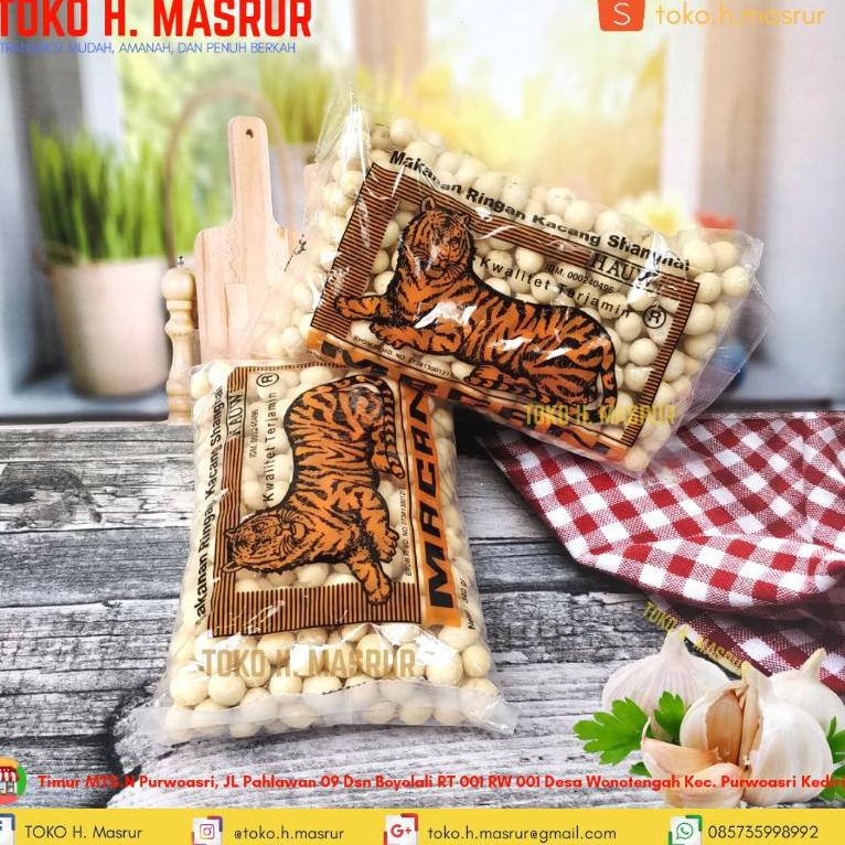 

[KODE CVQHF] Kacang Atom Sanghai Cap Macan 340gr