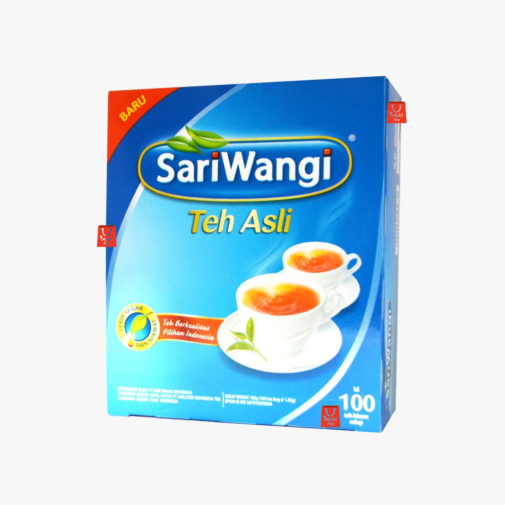 

SariWangi Teh Asli Celup Berkualitas Pilihan Indonesia Kemasan Box - 180gr