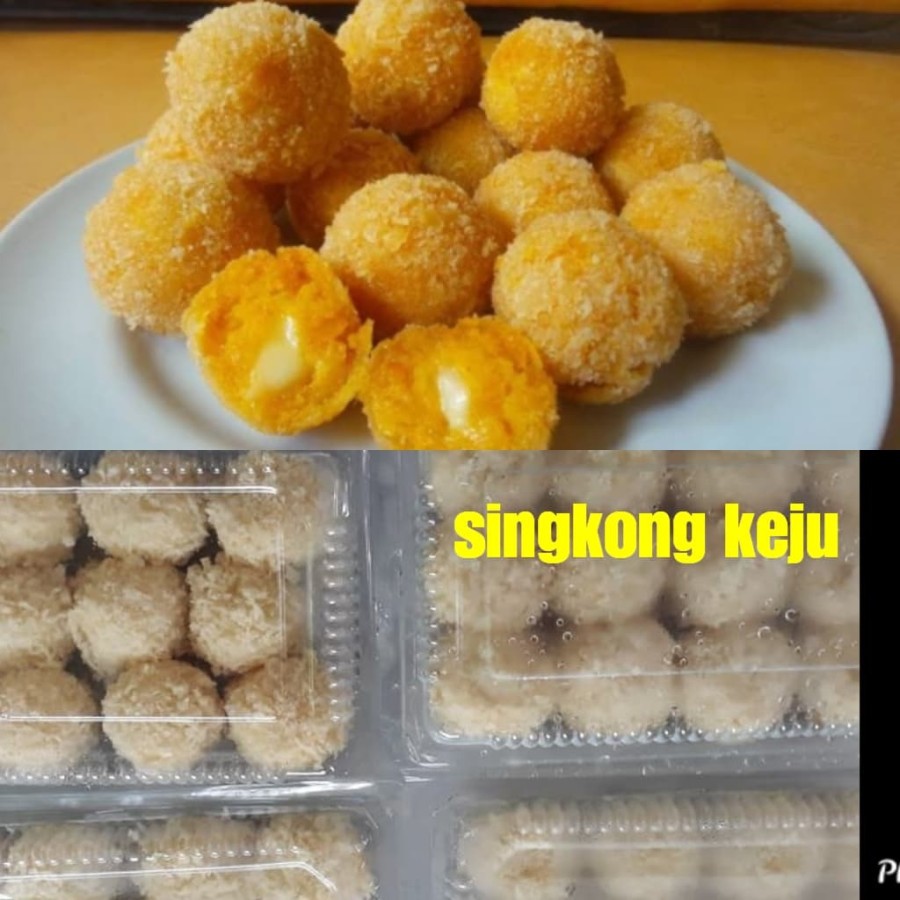 

KC Frozen - Bola Singkong Keju Isi 12 Pcs / Bola Singkong Isi Keju