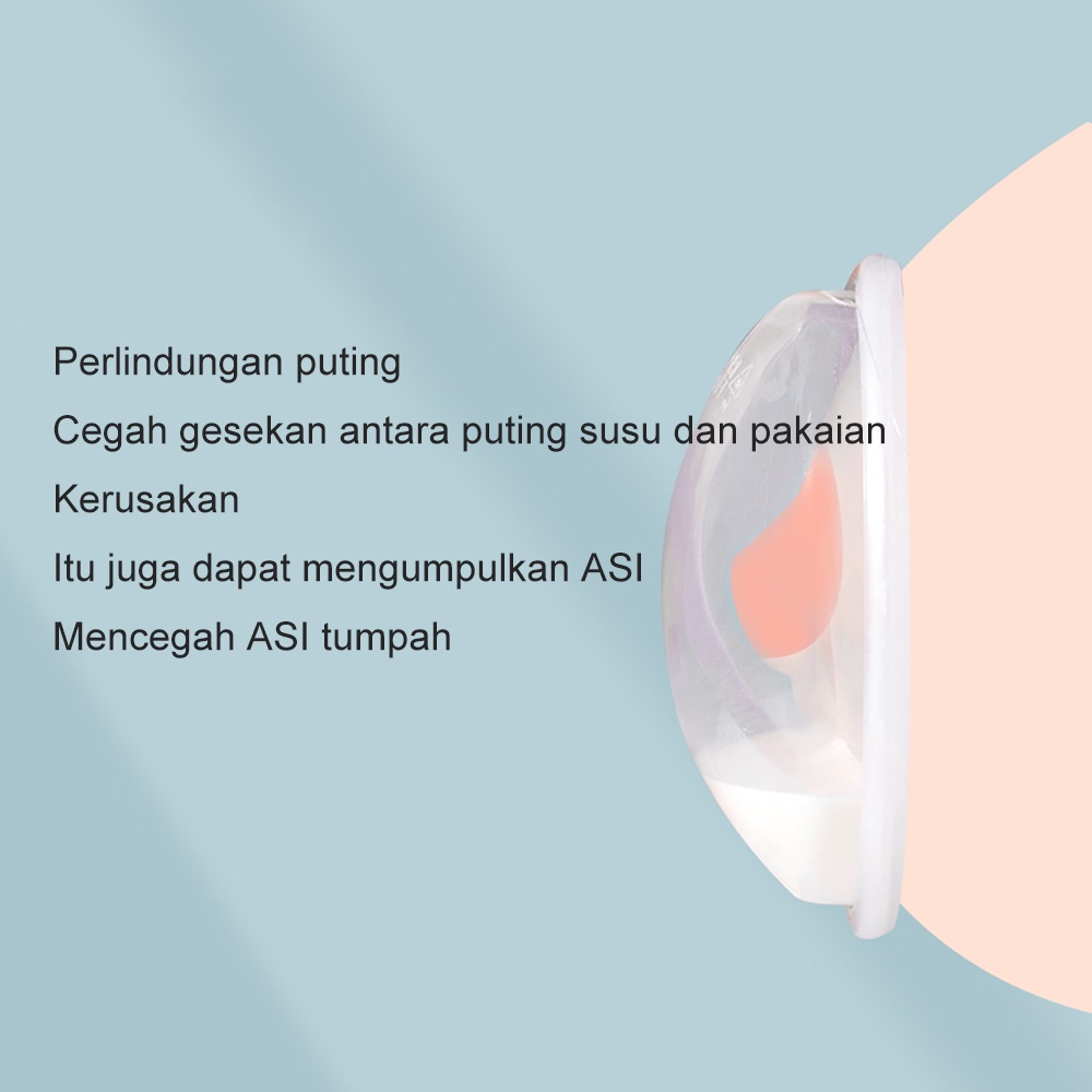 Wadah Penampung ASI Silikon/Breastpad Saver Shield/Breast Milk Collector