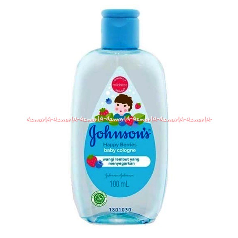 Johnson's Baby Cologne 100ml Happy Berries Slide Parfum Untuk Pakaian Bayi Johnsons Playtime Collectine Johnson Johnson Haruman Untuk Bayi Anak 100ml