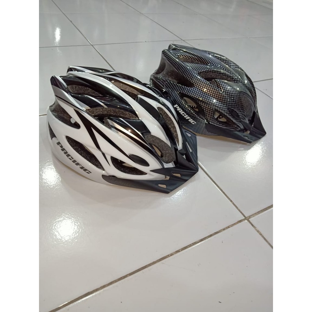 Helm sepeda mtb helm pacific lampu