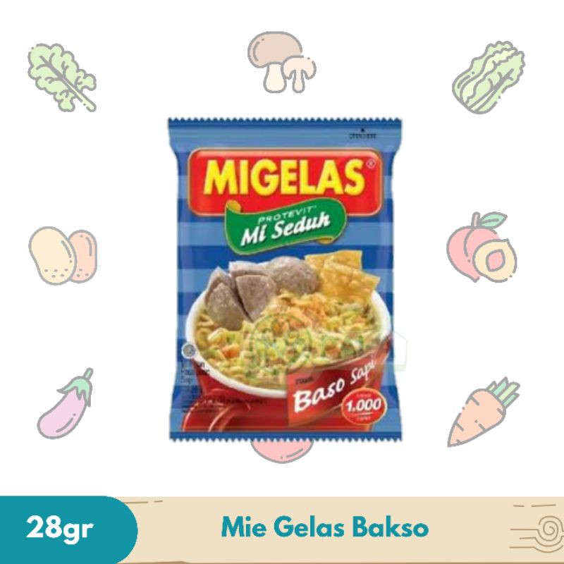 

Mie Gelas Bakso 28gr
