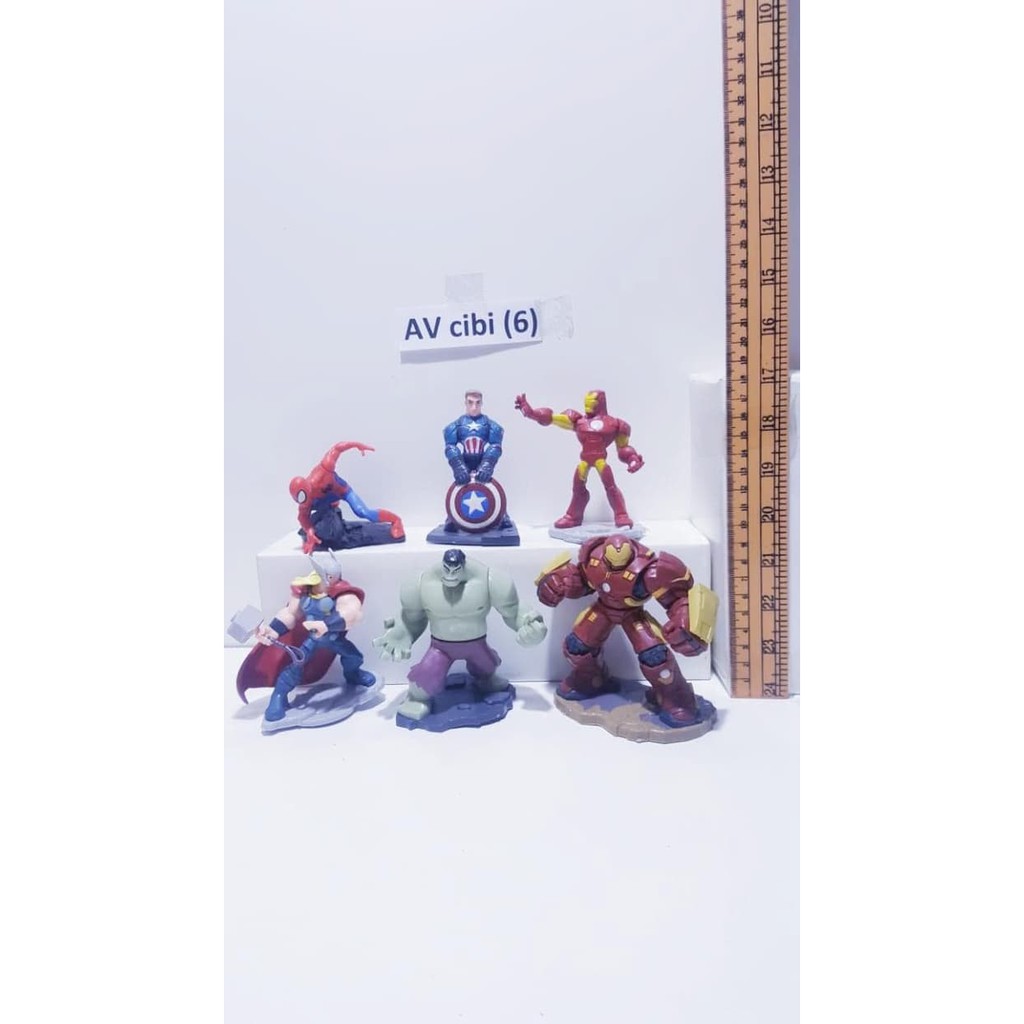 PNN1053 Action Figure Avenger Chibi isi 6pcs