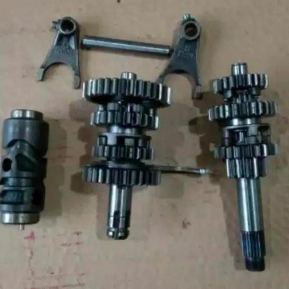 gigi rasio gear ratio gigi susun transmisi fullset honda karisma/supra 125