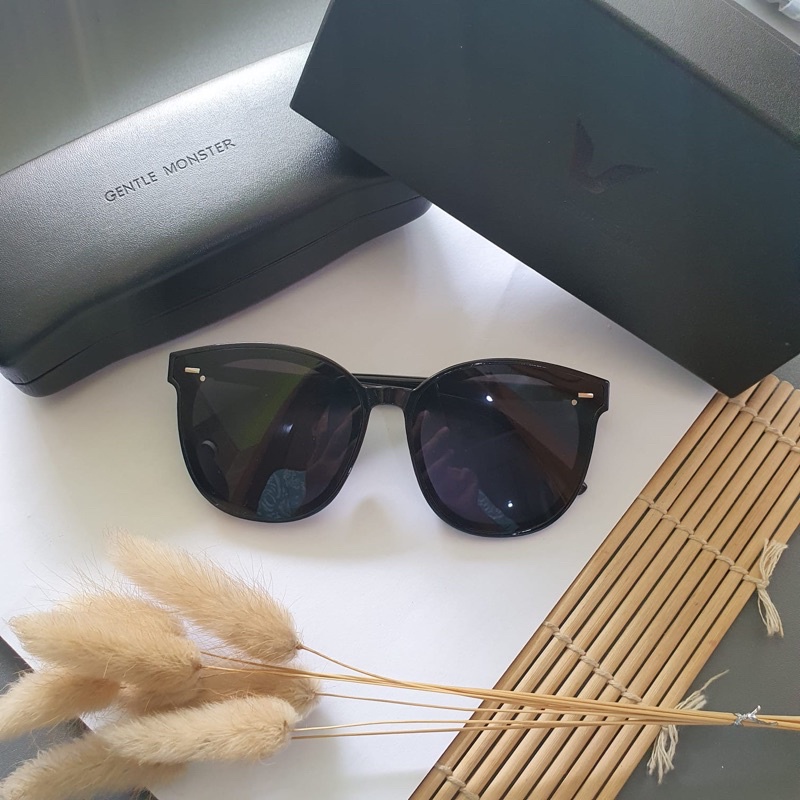 GROSIR !! Kacamata Fashion Wanita SIX BEAR 1351Km SUPER FREE CLEANER ( BISA COD )-Hitam