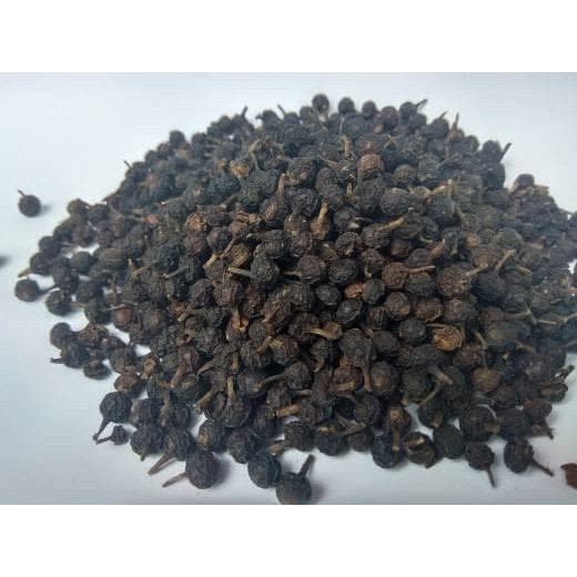 

1kg biji kemukus / lada jawa / rinu kering (Piper cubeba) asli hutan