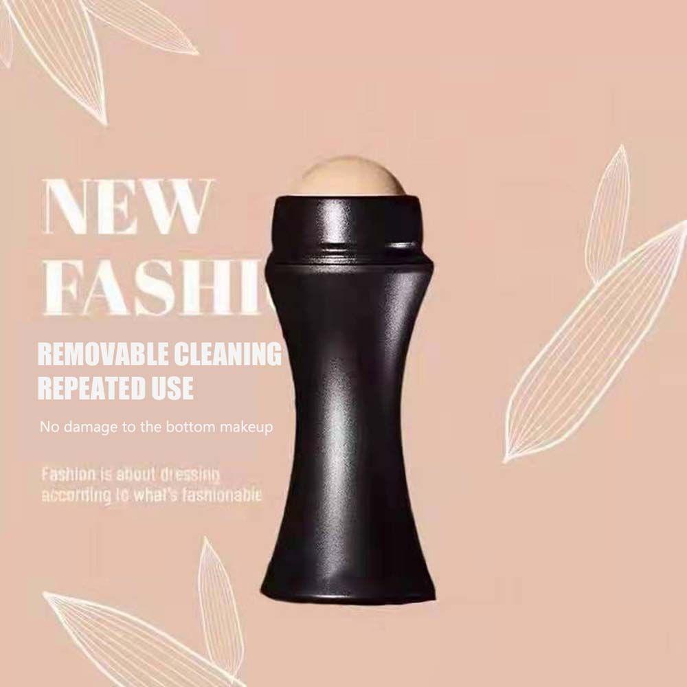 QUINTON Reusable Oil Control Stone Changing Pores Oil Absorption Rolling Ball Volcanic Roller Face Beauty T-zone Oil Cleaning Facial Cleaning Oil Control Blemish Remover Face Skin Care Tool Rolling Ball Massager/Multicolor