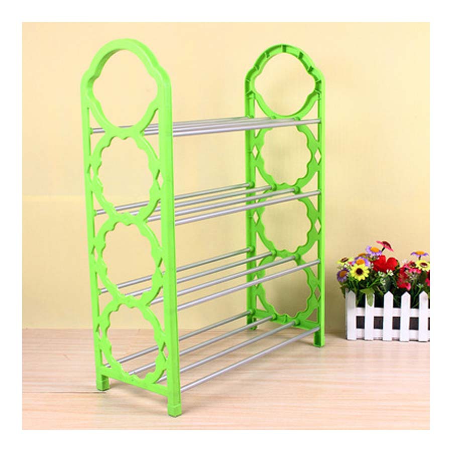 StarHome Rak  Sepatu  4  Susun  Portable Portable Shoe Rack 