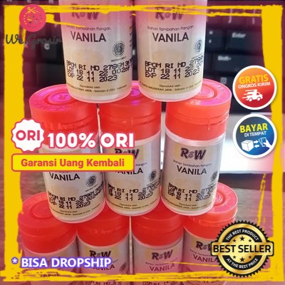 

R&W Vanili Bubuk - Perisa Vanila Botol 10g