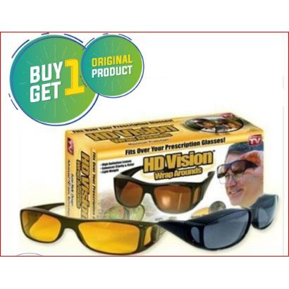 kacamata HD anti silau siang/ malam