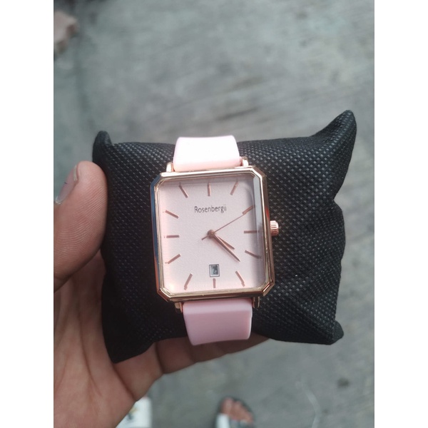 JAM TANGAN WANITA WATCH ROSENBERGII KARET KASUAL