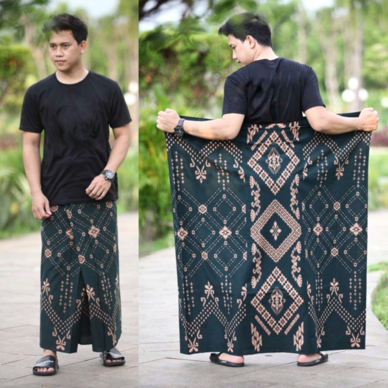 SARUNG PRIA TERBARU MOTIF TEROMPAH SHOLAT DEWASA SARUNG MOTIF BALIMUN SARWON-Plaikatarmy