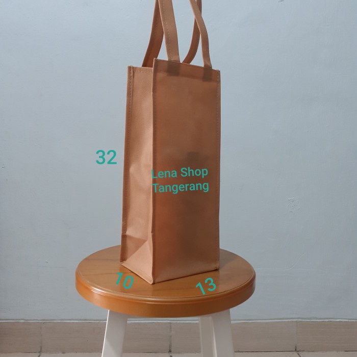 

TERBARU goodie bag wine/tumbler/payung T32 P13 L10 - Cokelat