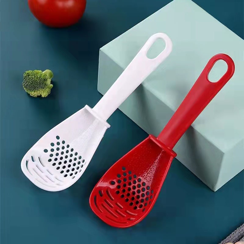 (COD) Saringan Press Kentang Bawang Multifungsi Alat Dapur / multifunctional spoon