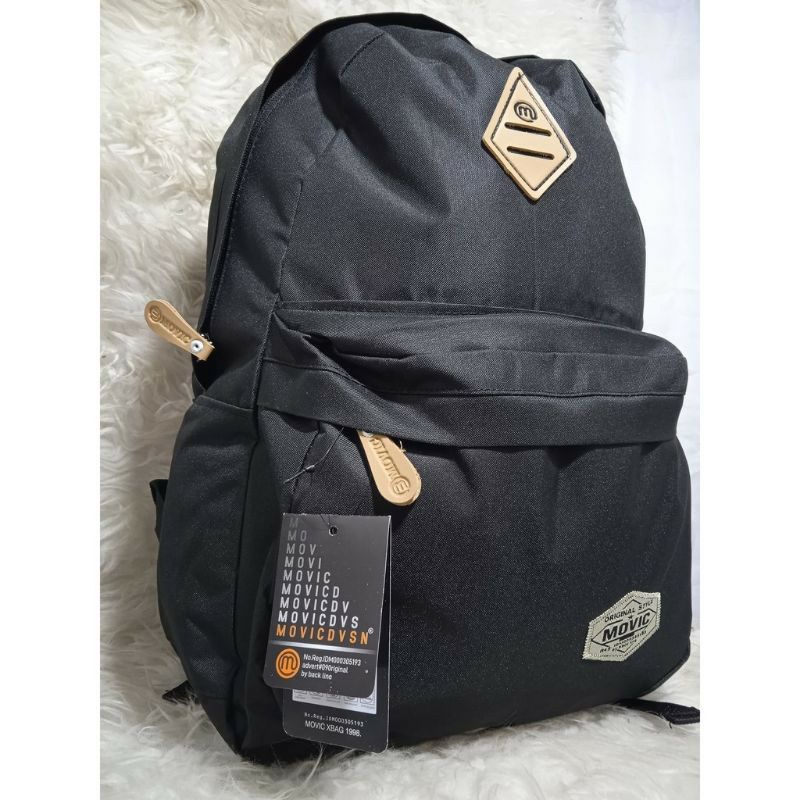 Tas Ransel movic simpel # tas ransel skolah # tas punggung pria silmpel polos