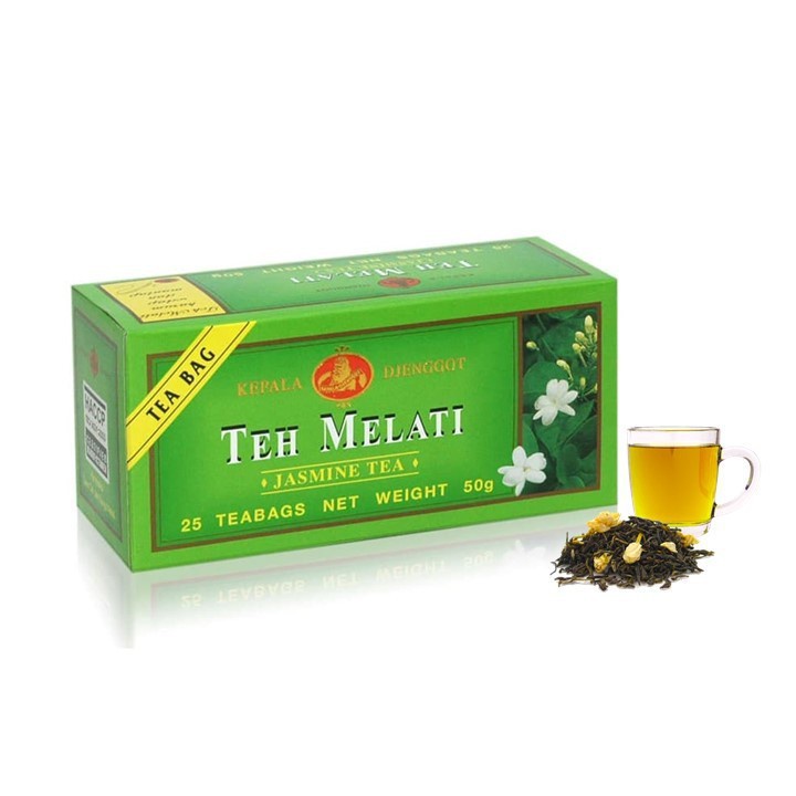 Kepala Djenggot Teh Melati/Black tea celup  25 bag (50gr)