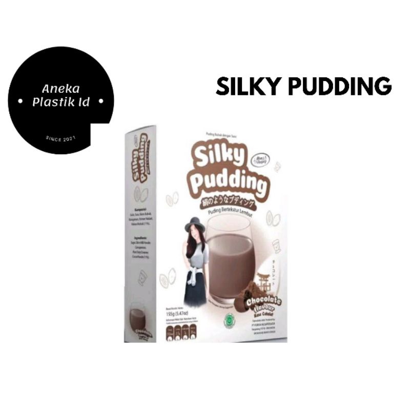 

Silky Pudding/Bubuk Puding Instan Rasa Coklat 155gr