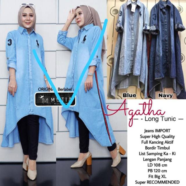 Agatha tunik by Mutia