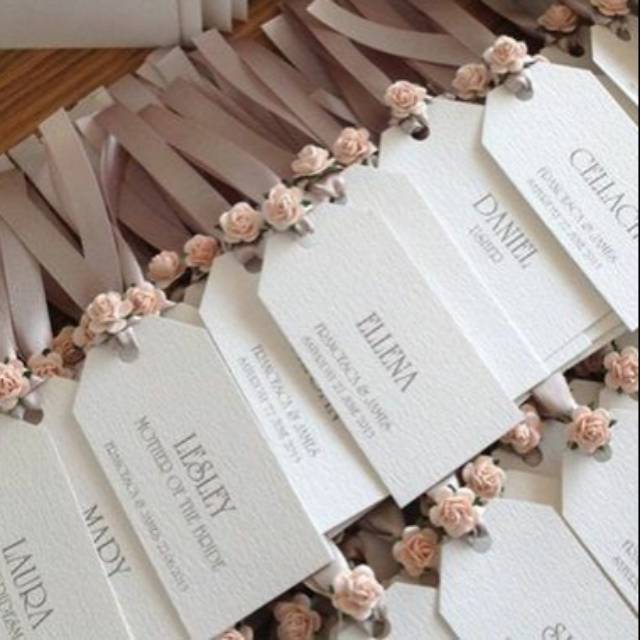 

Hangtag thanks card