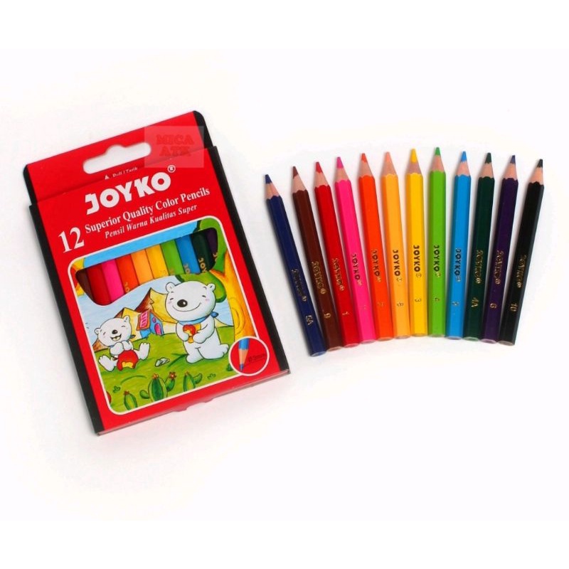 

JOYKO Pencil Warna isi 12 pendek