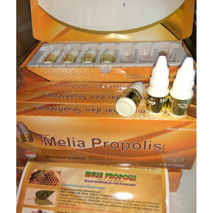Propolis Melia Sehat Sejahtera 6Ml Original MELIA PROPOLIS