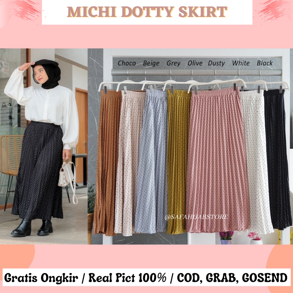 MICHI DOTTY SKIRT / ROK PESTA / ROK KONDANGAN