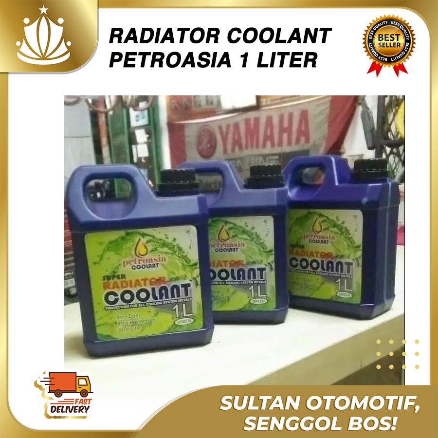 Air Radiator Mobil Motor Coolant SNI Pertamina Chevron PETROASIA -1 LT