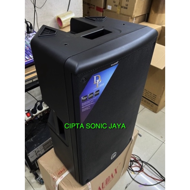 (PETI KAYU) speaker aktif 15 inch wisdom DP15 pro / DP15Pro